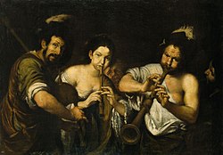 "Koncert" Bernardo Strozzi, 1630/31, Kadrioru kunstimuseum.