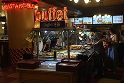Švediškas stalas restorane "Buffet