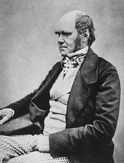 Charles Darwin, di circa 45 anni