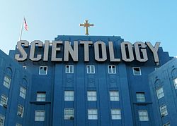 Budova scientologie v Los Angeles, Kalifornie