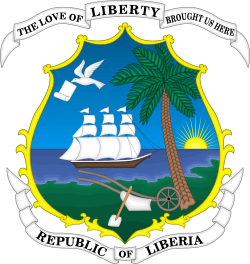 Ο θυρεός της Λιβερίας