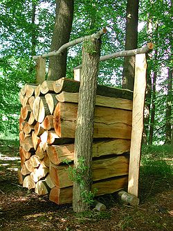 One cubic metre of wood, Dosenbek, Schleswig-Holstein