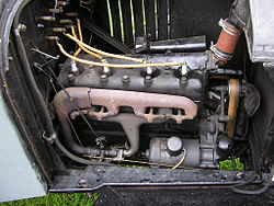 Model T:s motor.  