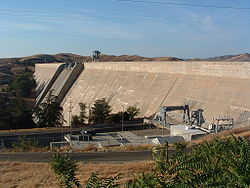 De Friant Dam.