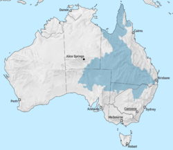 Grand bassin artésien en Australie