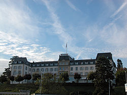 ICRC:s högkvarter i Genève.  