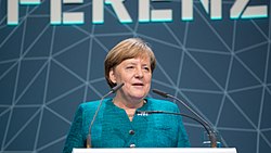 A chanceler Angela Merkel.