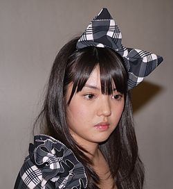 Sayumi Michishige, la leader del gruppo femminile Morning Musume.