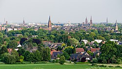 View of Krefeld from the Kapuzinerberg