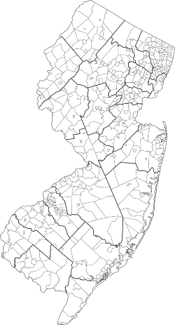 Kort over alle 565 kommuner  