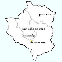 Gemeenten in de provincie San José de Ocoa  