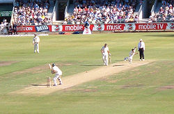 Plan podstawowy: melonik (RPA) vs. batsman (Australia)