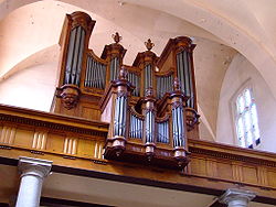 Frans orgel gebouwd door Callinet (1837) Saint-Etienne, Frankrijk