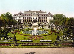Jardim de Palmeiras de Frankfurt em ca. 1890-1900