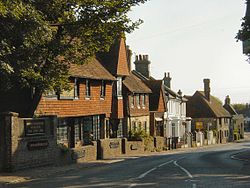 Pevensey, Sussex, Anglie  