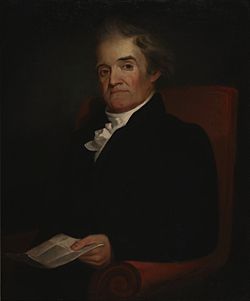 Webster door Samuel Finley Breese Morse, ongedateerd, olieverf op doek. Yale Universiteit  