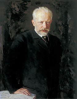 Pjotr Iljitsj Tsjaikovski van Nikolaj Koeznetsov, 1893