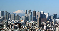 Tóquio, é a área metropolitana mais populosa do mundo.