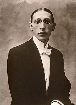 Igor Stravinsky nel 1910