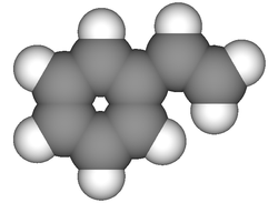 Molécula de estireno