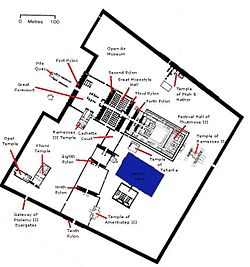 Mapa da delegacia de Amun-Re.