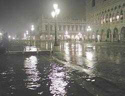 "Acqua alta" em San Marco