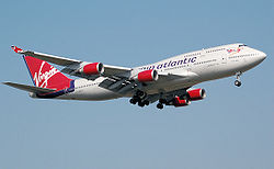 Boeing 747-400 linii Virgin Atlantic