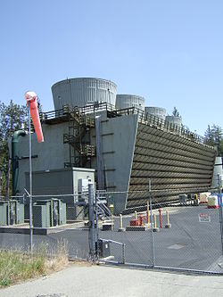 Elektrárna West Ford Flat je jednou z 22 elektráren v The Geysers.  