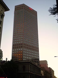 Cea mai înaltă clădire din Adelaide, Westpac House
