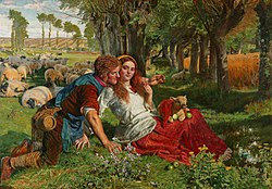 The Hireling Shepherd , 1851