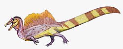 Restaurierung von Spinosaurus