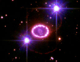 Supernova 1987A (HST 2007)