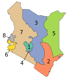 Províncias do Quênia