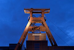 Landmark of the city of Essen: Zollverein Colliery