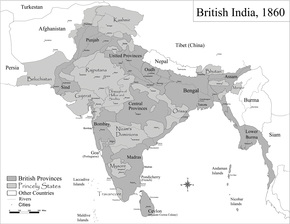 "British Raj", the administrative division
