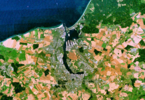 Satellite image of RostockSource : World Wind