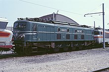 The class 9100 locomotives crewed the Simplon-Orient-Express and the Direct-Orient from the early 1950s on the electrified French sections until the last run on 19 May 1977.
