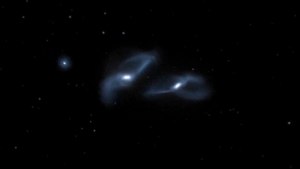 Medien abspielen Simulation der Kollision zwischen der Milchstraße und Andrómeda