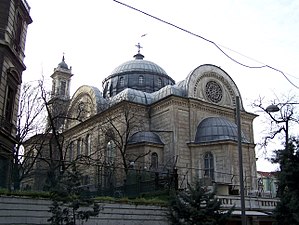 イスタンブール、ベヨウルにあるギリシャ正教のアヤ・トリアダ教会