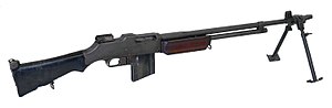 M1918 Browning Automatic Rifle.