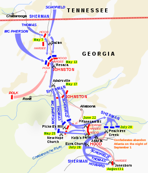 Кампания в Атланта 1864 г.
