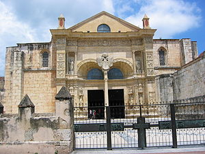 Catedral Santa María, den första katedralen i Amerika.  