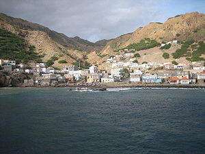 The port town of Furna in the northeast of Brava