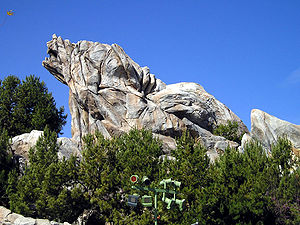 Grizlio viršūnė "Disney" Kalifornijos nuotykių parke
