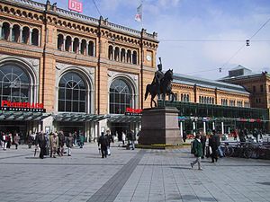 Hannover Hauptbahnhof.