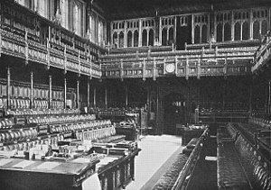 Chamber of the House of Commons in 1851