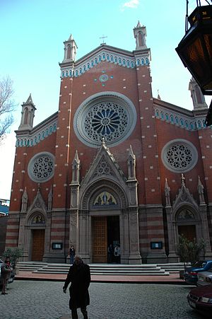 Igreja de Santo Antônio de Pádua, em Istambul.