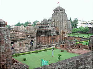 Templo Lingaraj en Bhubaneshwar  