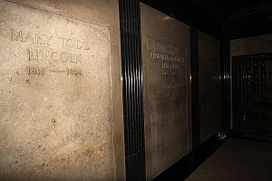 La cripta de Mary Todd Lincoln  