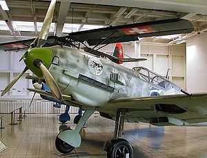 De Messerschmitt Bf-109.